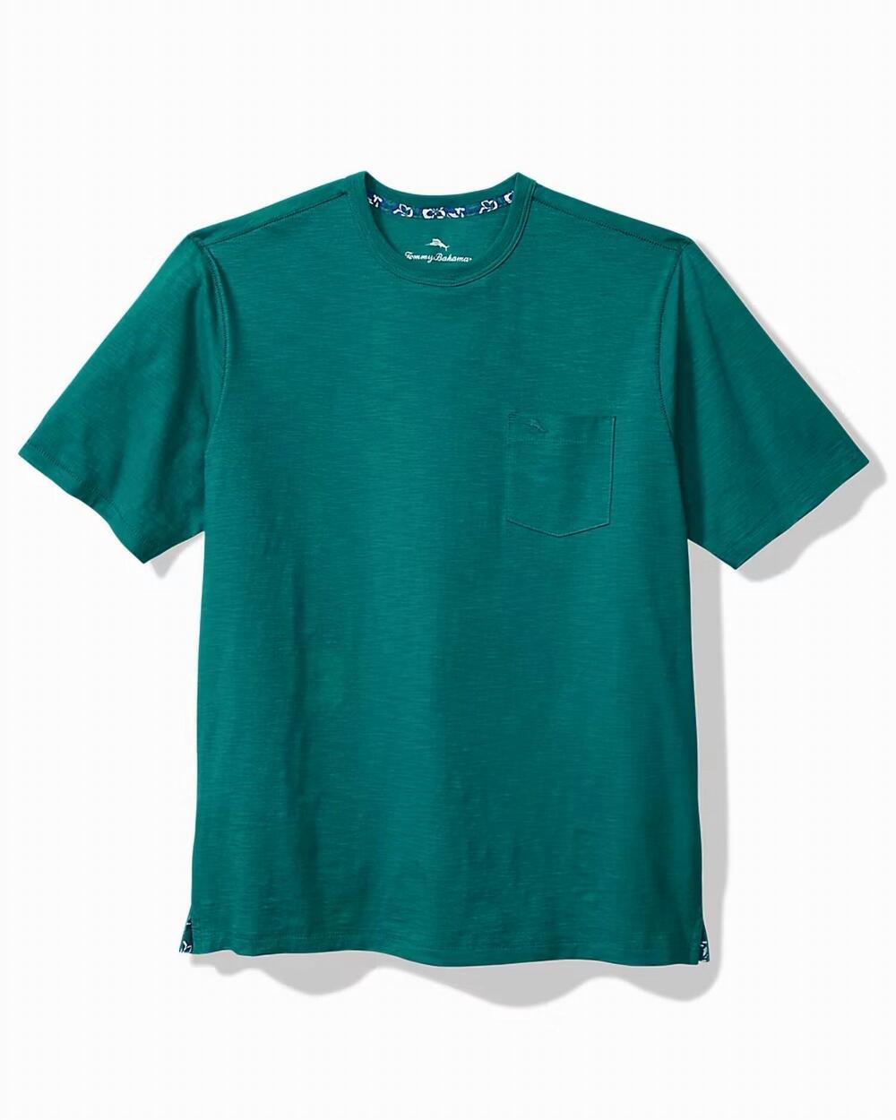 NEW TOMMY BAHAMA men's bali beach crew t-shirt in sea isle